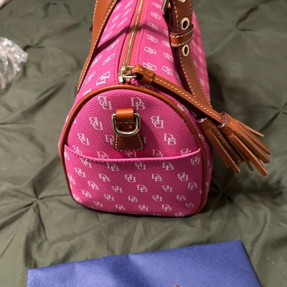 Dooney & Bourke Pink Kendra Satchel - Picture 7 of 14